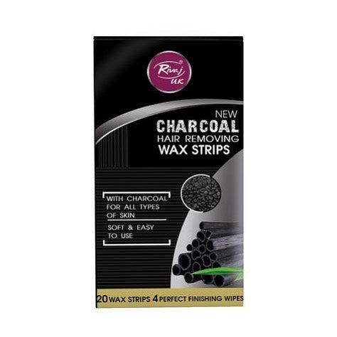 Rivaj Charcoal Hair Removing Body Wax Strips