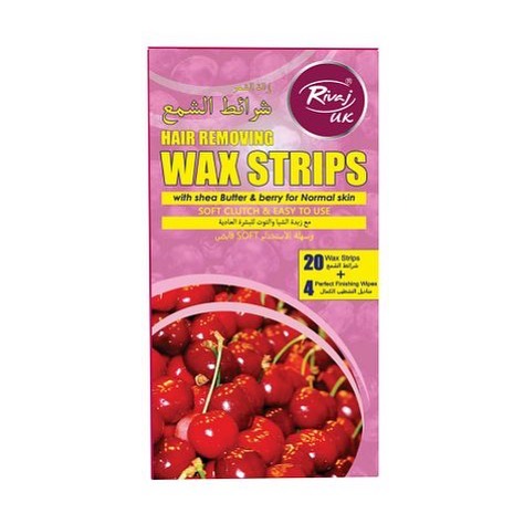 Rivaj Shea Butter & Berry Body Wax Strip