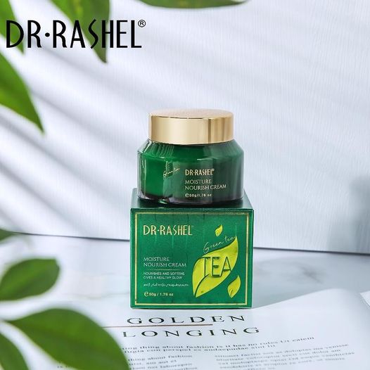 DR RASHEL Green Tea Moisture and Nourish Facial Cream 50g Face Cream