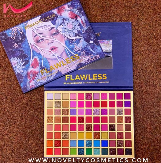 Romantic Color Flawless 88 Shades Super Pigmented Palette