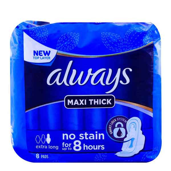 Always Maxi thick 8 Pcs