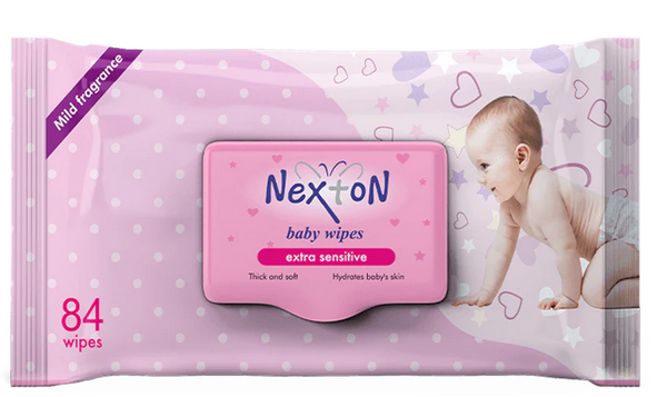 NEXTON PACK OF 4 BABY WIPES