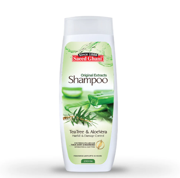 Saeed Ghani Tea Tree & Aloe Vera Shampoo