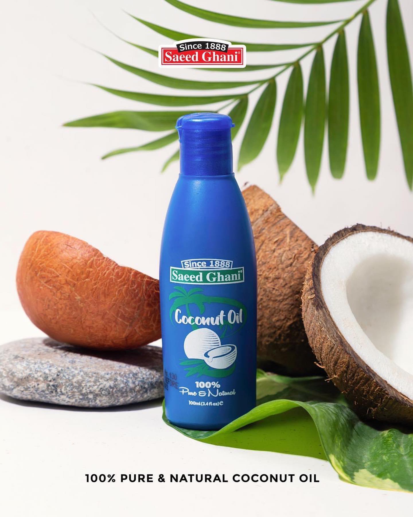 Buy Saeed Ghani Coconut Oil Online - Novelty Cosmetics
